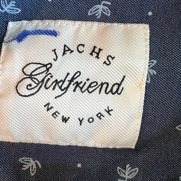 Jachs Girlfriend NY XL Purple White Plaid Flannel Shirt Long Sleeve Womens NWT - Picture 3 of 10